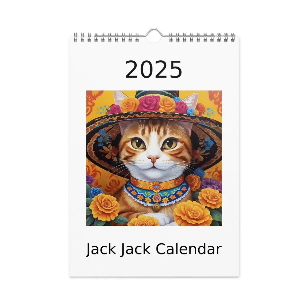 PugMug Custom Jack Jack Wall Calendar (2026)
