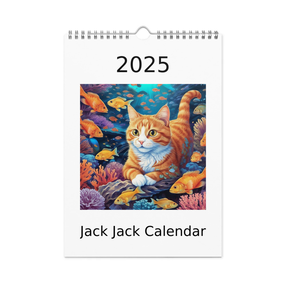 PugMug Custom Jack Jack Wall Calendar (2026)
