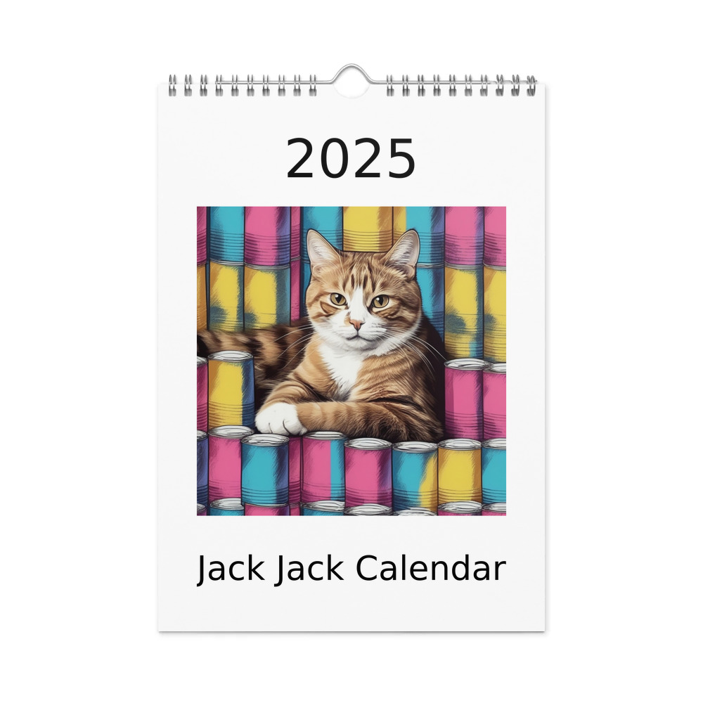 PugMug Custom Jack Jack Wall Calendar (2026)