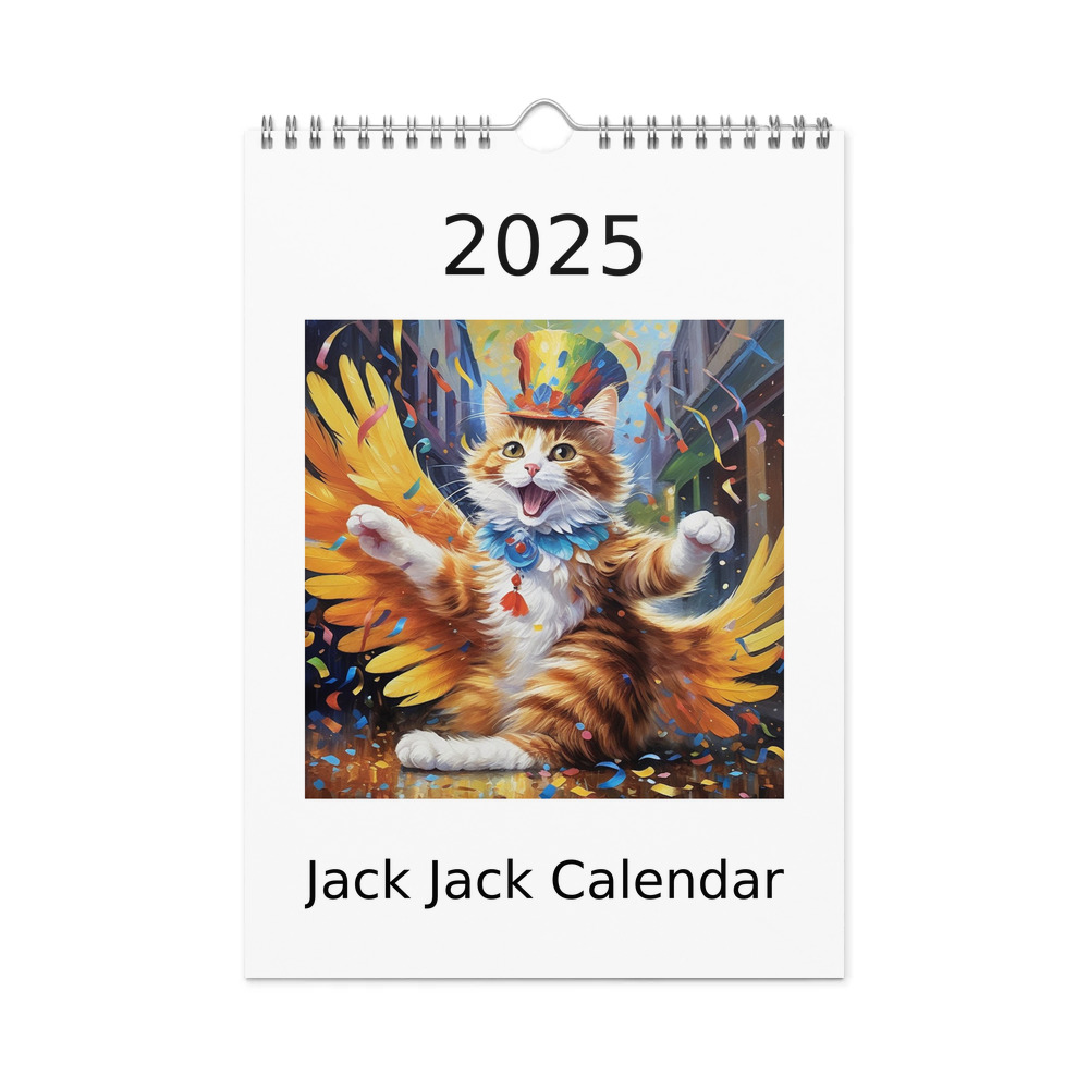 PugMug Custom Jack Jack Wall Calendar (2026)