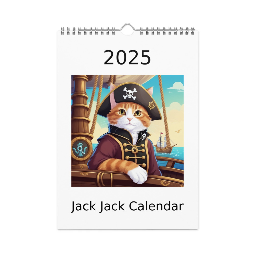 PugMug Custom Jack Jack Wall Calendar (2026)