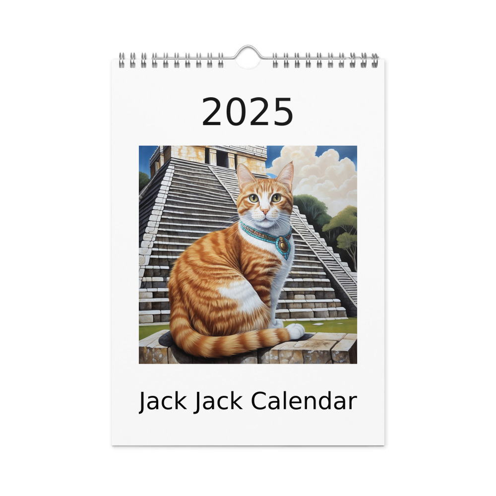 PugMug Custom Jack Jack Wall Calendar (2026)