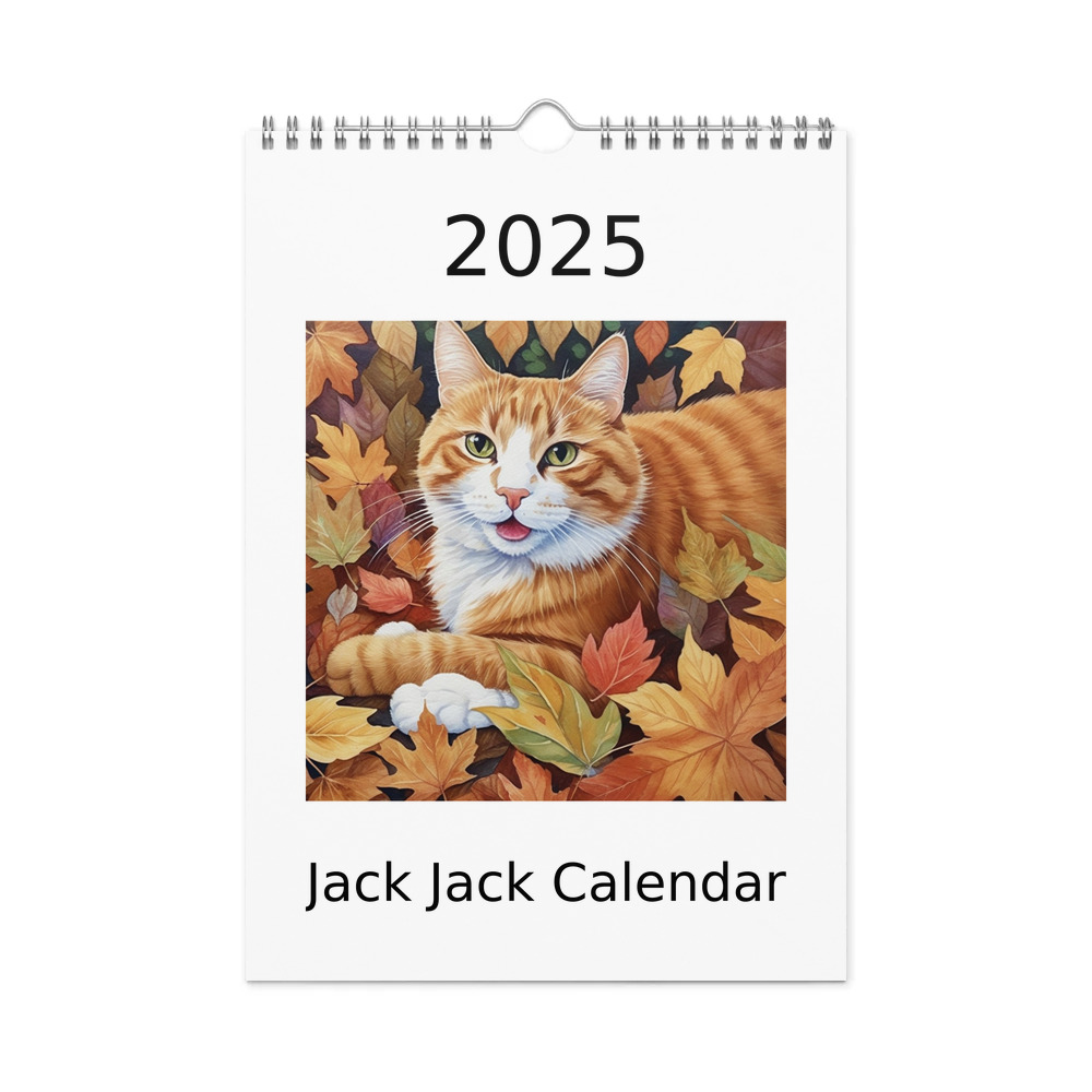 PugMug Custom Jack Jack Wall Calendar (2026)