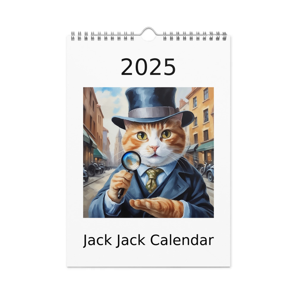 PugMug Custom Jack Jack Wall Calendar (2026)
