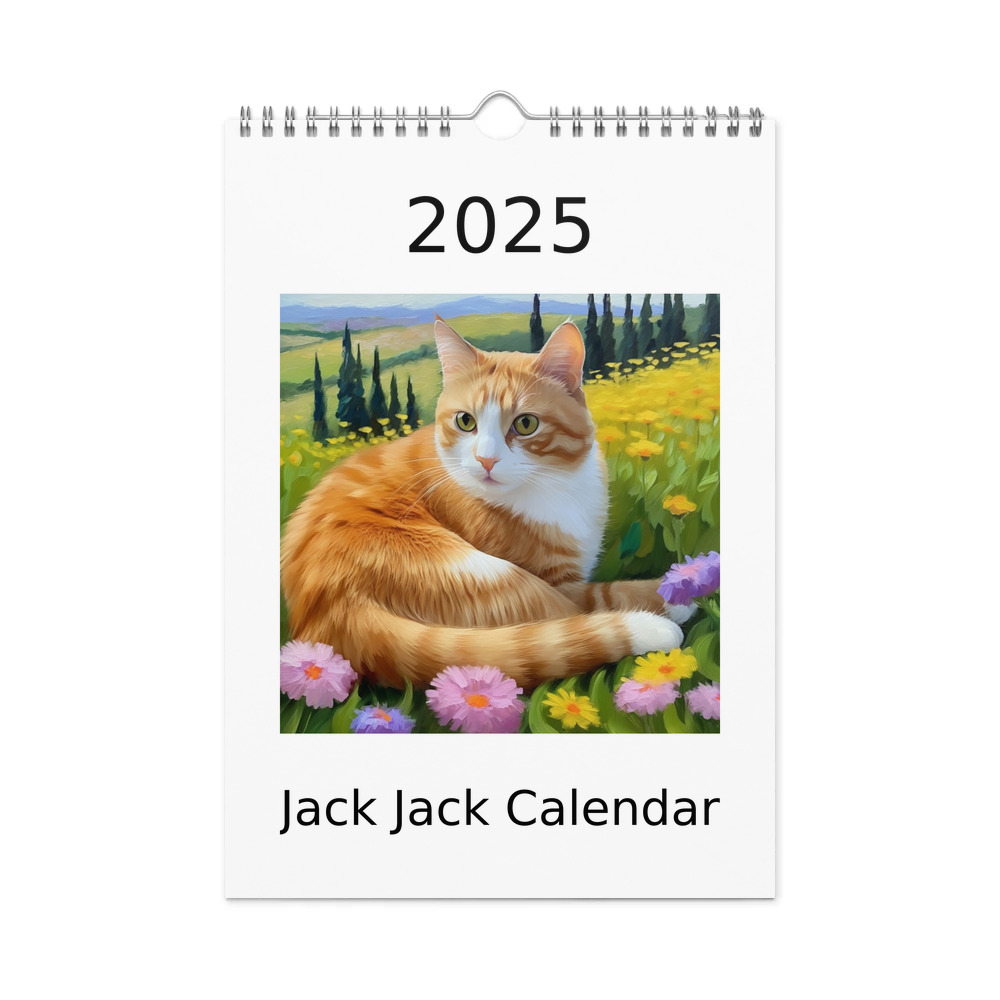 PugMug Custom Jack Jack Wall Calendar (2026)