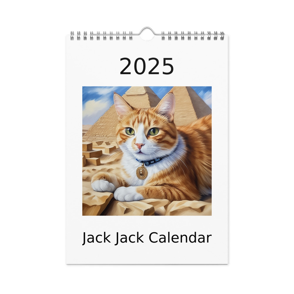 PugMug Custom Jack Jack Wall Calendar (2026)
