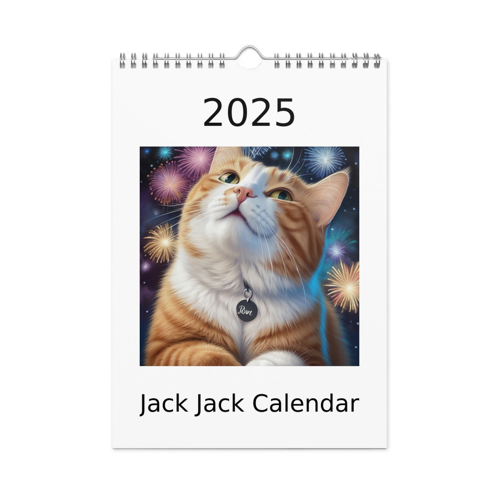 PugMug Custom Jack Jack Wall Calendar (2026)