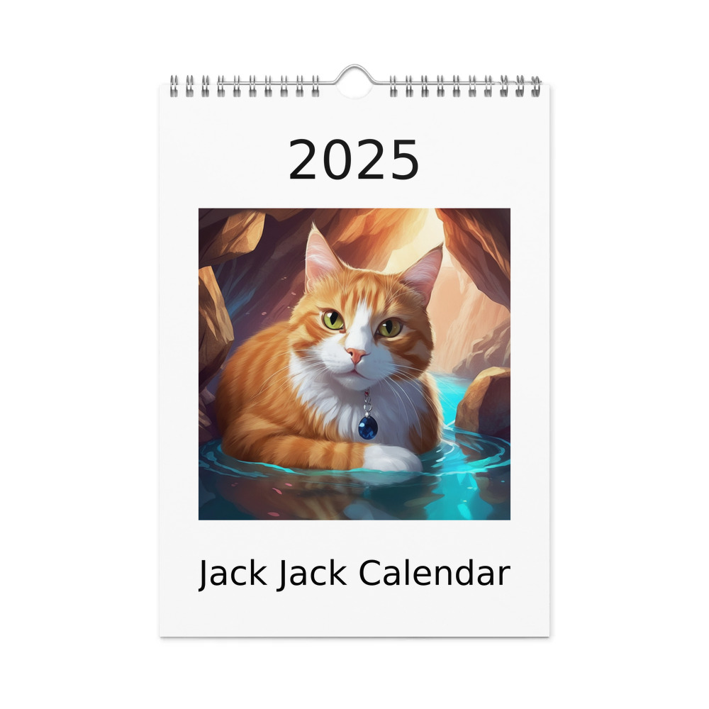 PugMug Custom Jack Jack Wall Calendar (2026)
