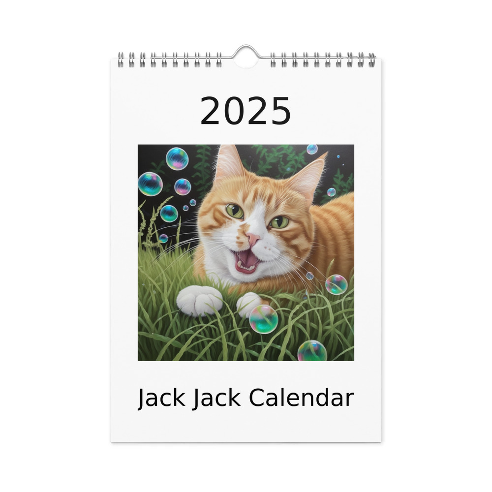 PugMug Custom Jack Jack Wall Calendar (2026)