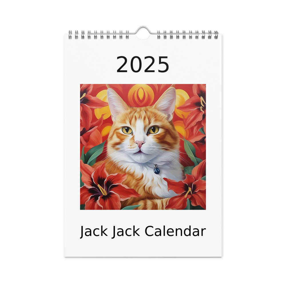 PugMug Custom Jack Jack Wall Calendar (2026)