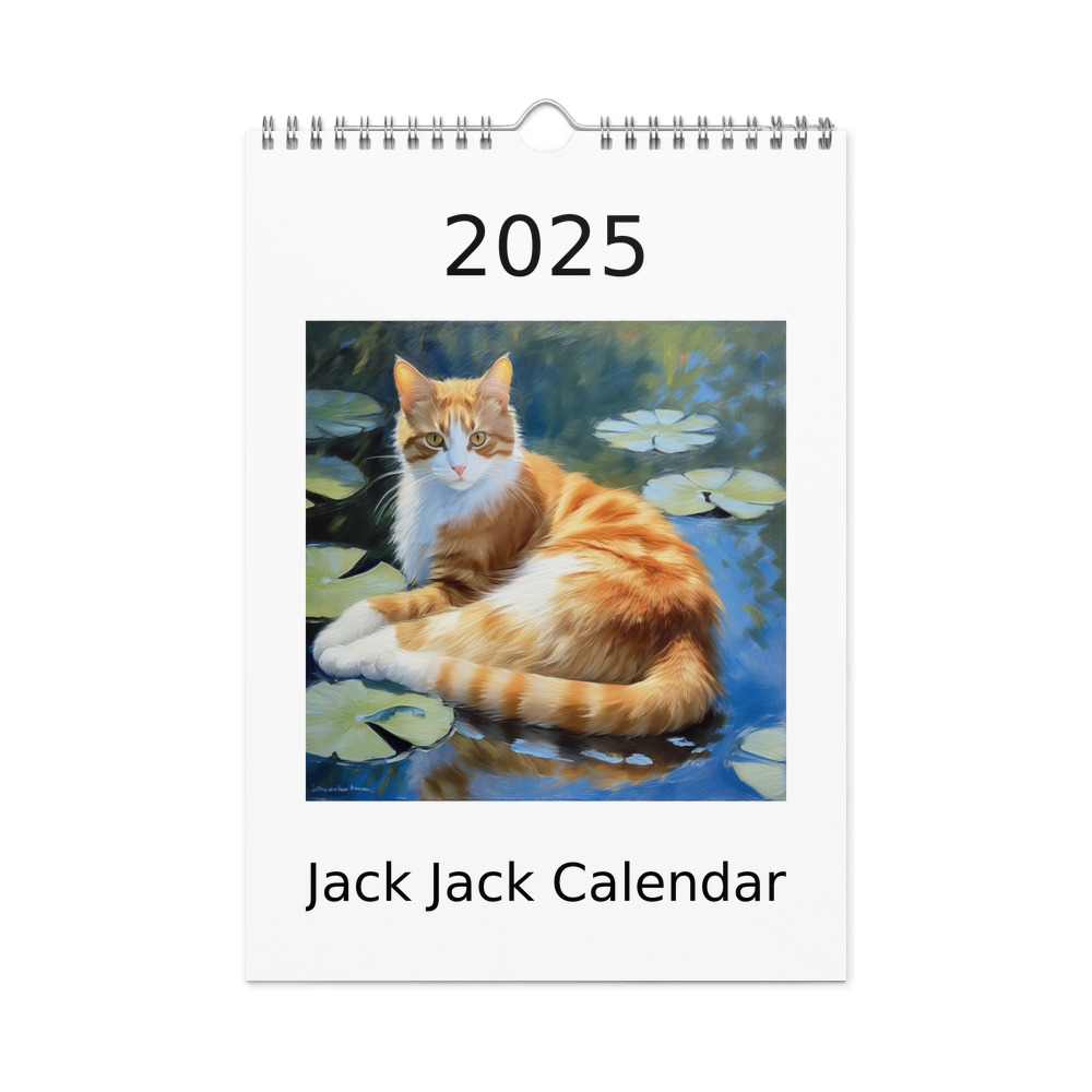 PugMug Custom Jack Jack Wall Calendar (2026)