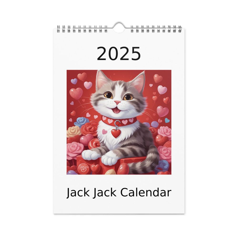 PugMug Custom Jack Jack Wall Calendar (2026)