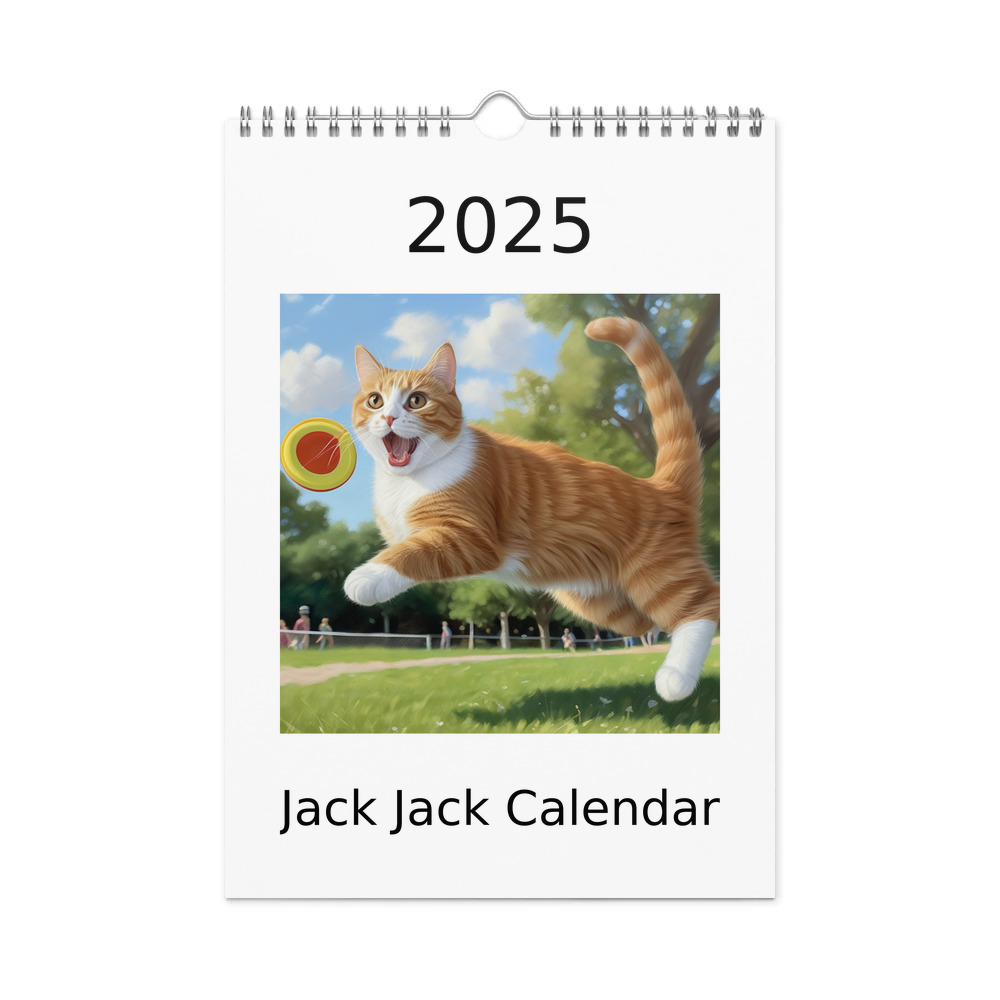 PugMug Custom Jack Jack Wall Calendar (2026)