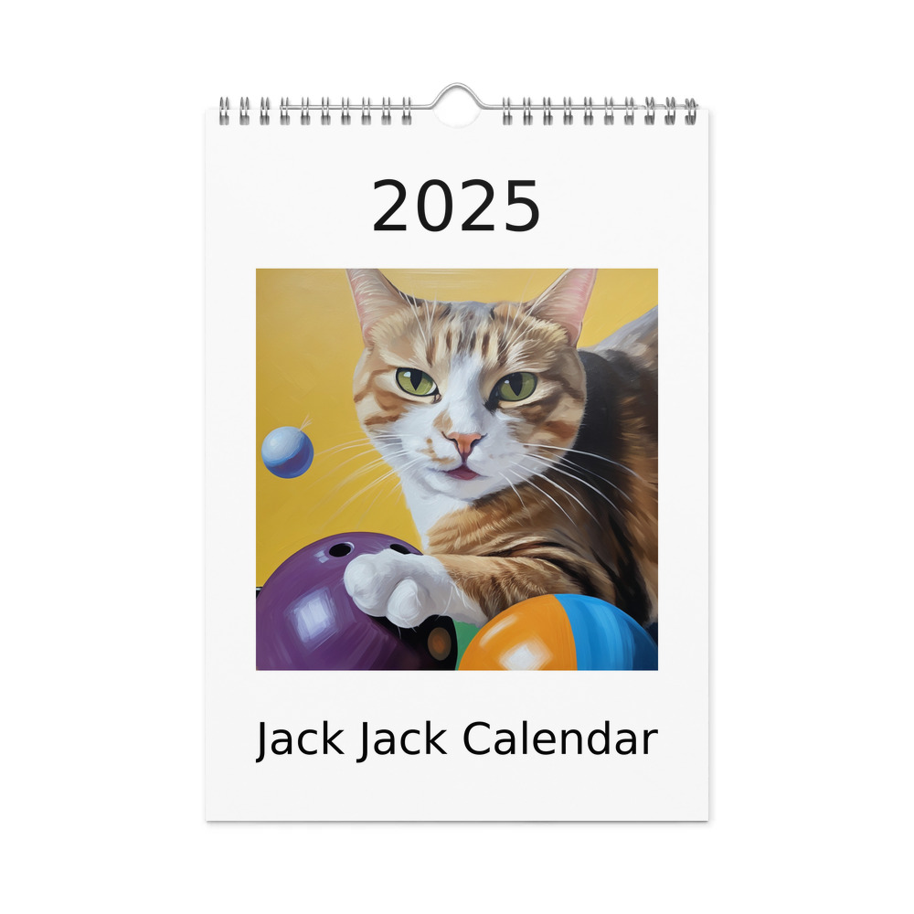 PugMug Custom Jack Jack Wall Calendar (2026)