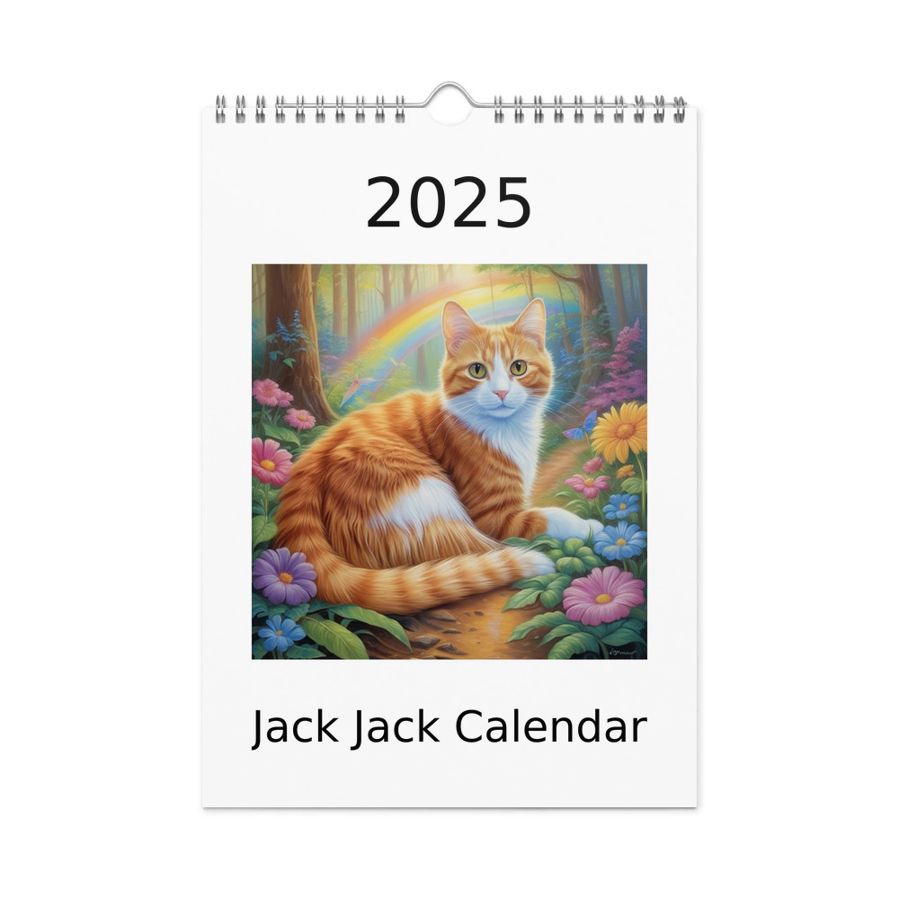 PugMug Custom Jack Jack Wall Calendar (2026)