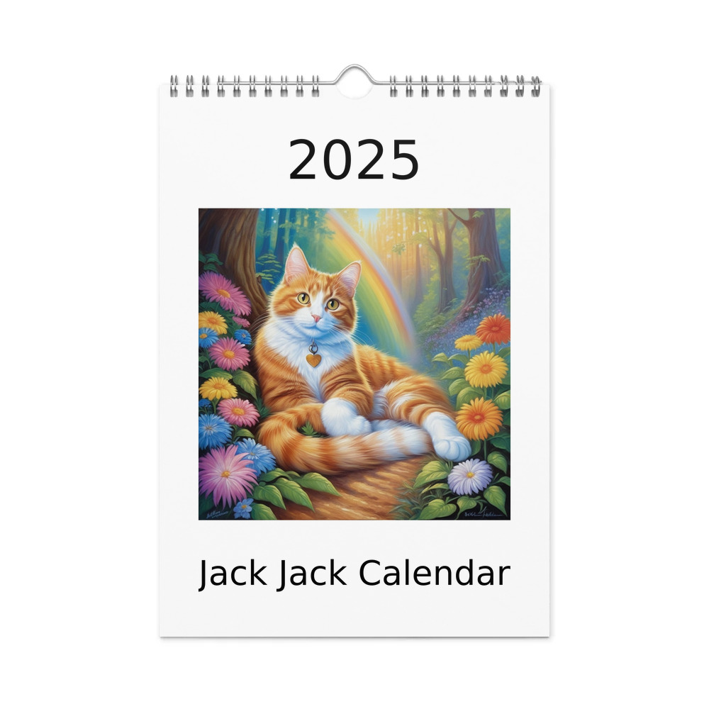 PugMug Custom Jack Jack Wall Calendar (2026)