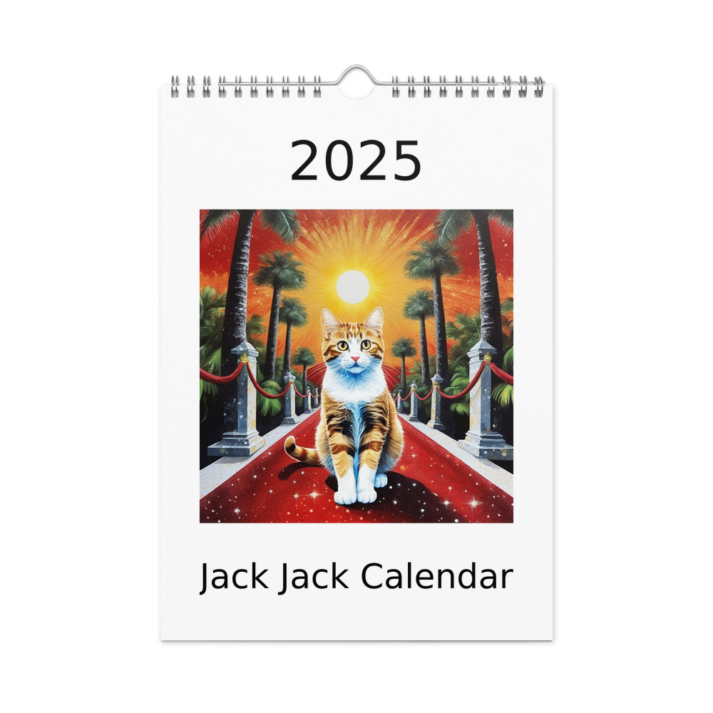 PugMug Custom Jack Jack Wall Calendar (2026)