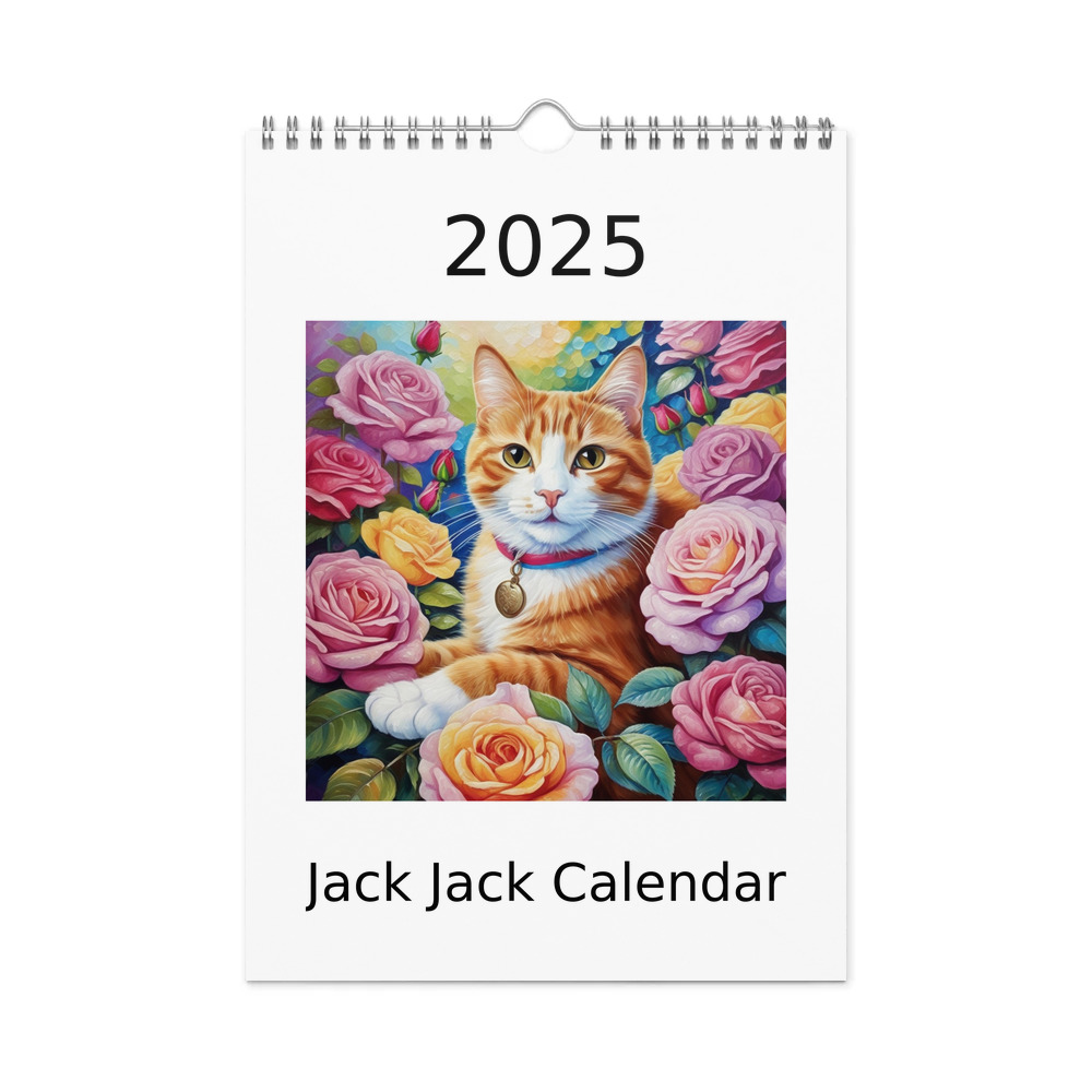 PugMug Custom Jack Jack Wall Calendar (2026)