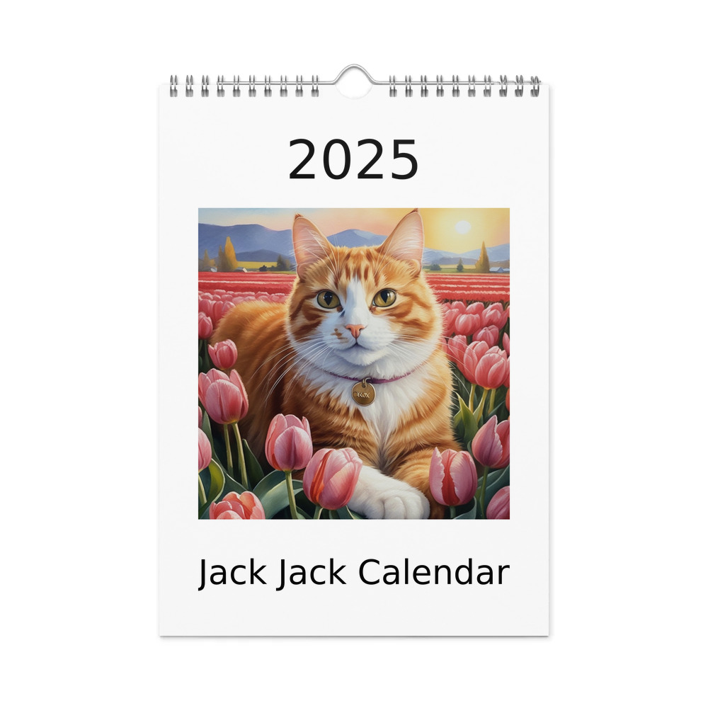 PugMug Custom Jack Jack Wall Calendar (2026)