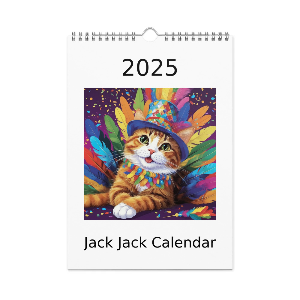 PugMug Custom Jack Jack Wall Calendar (2026)