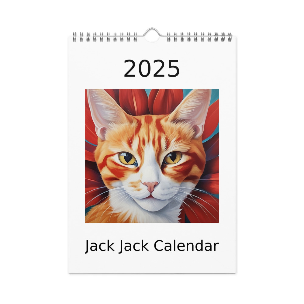 PugMug Custom Jack Jack Wall Calendar (2026)