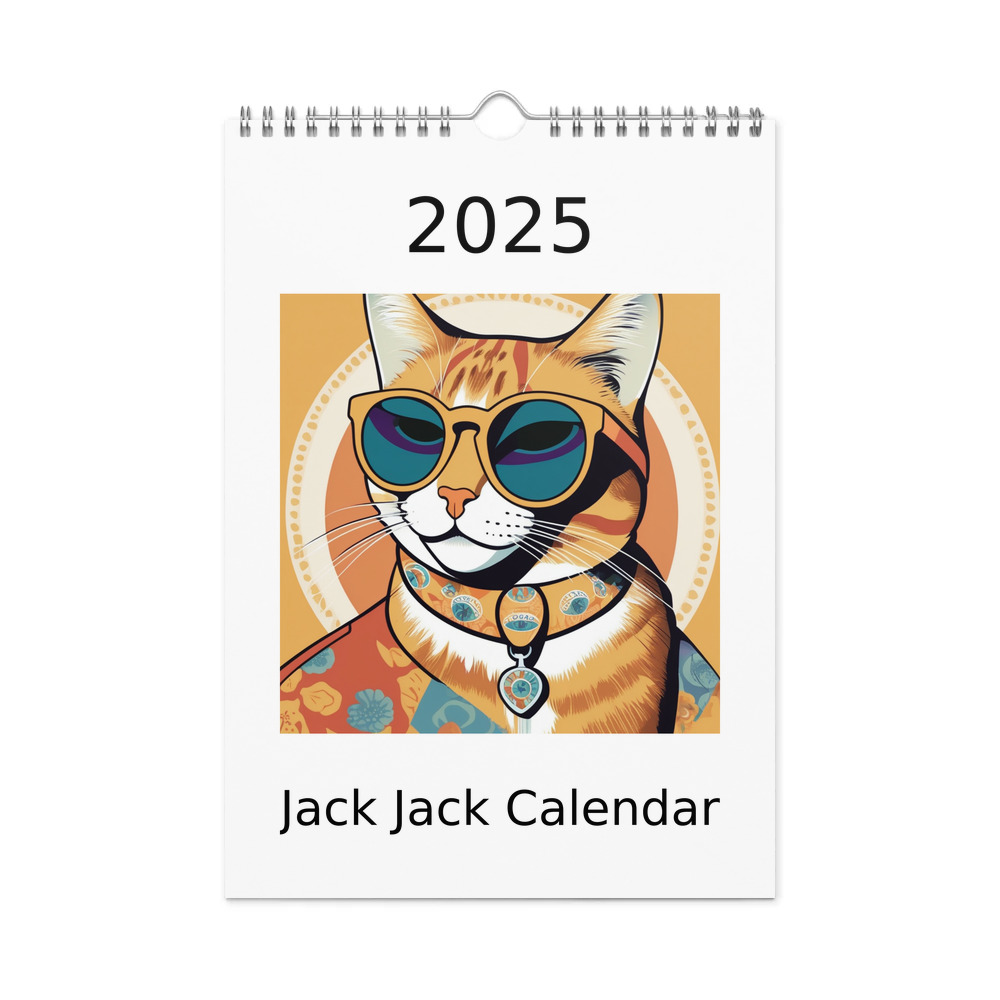 PugMug Custom Jack Jack Wall Calendar (2026)