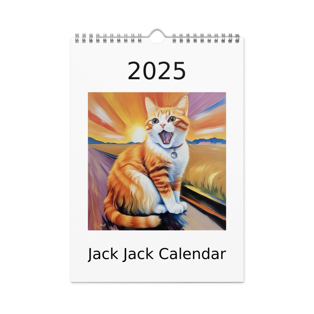 PugMug Custom Jack Jack Wall Calendar (2026)