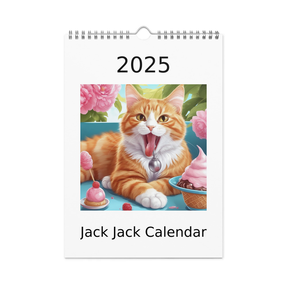 PugMug Custom Jack Jack Wall Calendar (2026)