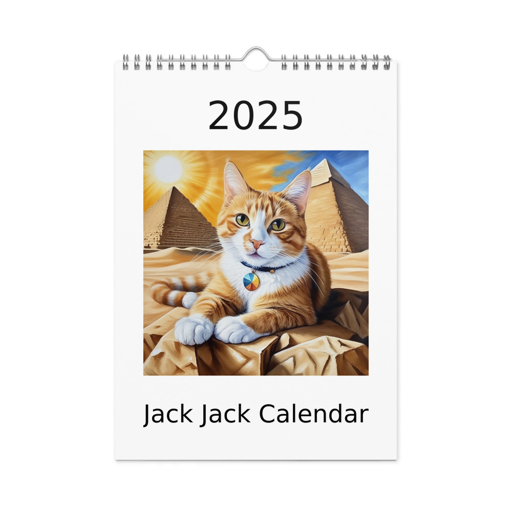 PugMug Custom Jack Jack Wall Calendar (2026)