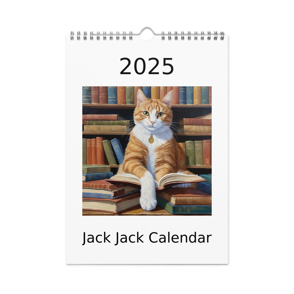 PugMug Custom Jack Jack Wall Calendar (2026)