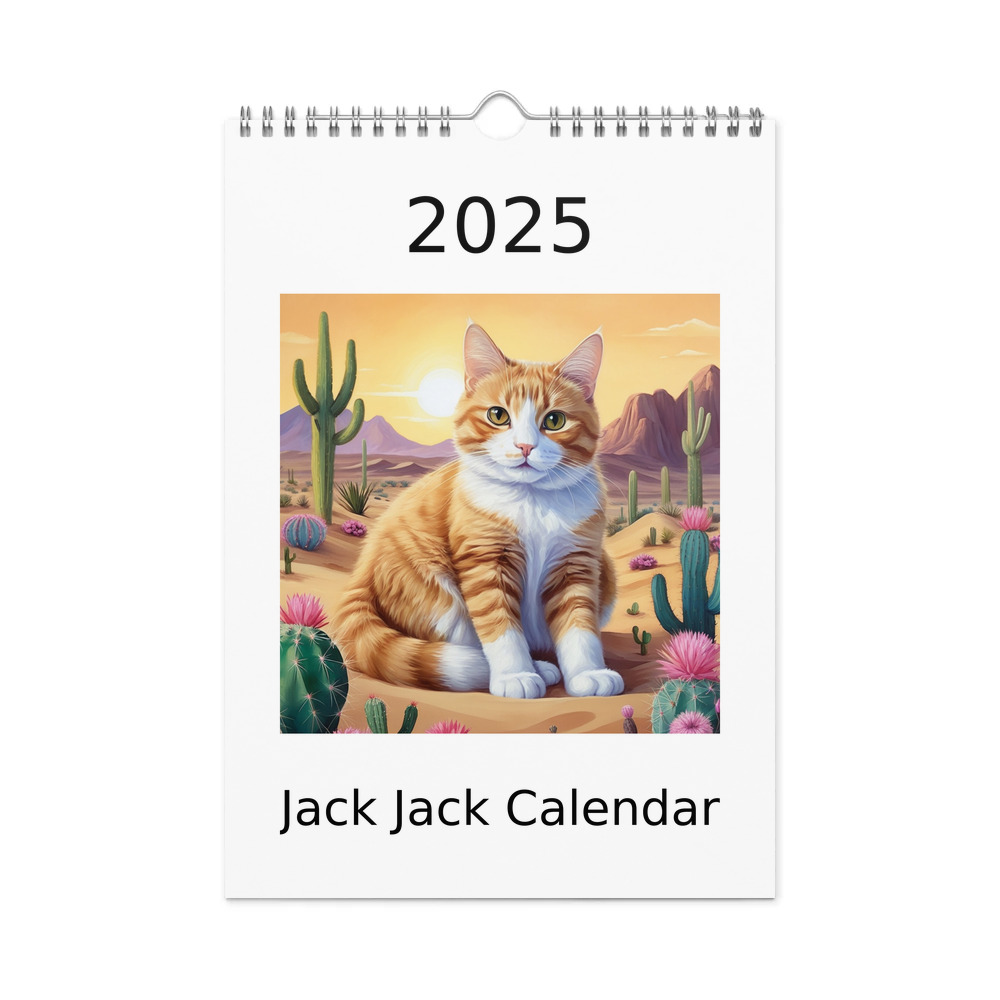 PugMug Custom Jack Jack Wall Calendar (2026)