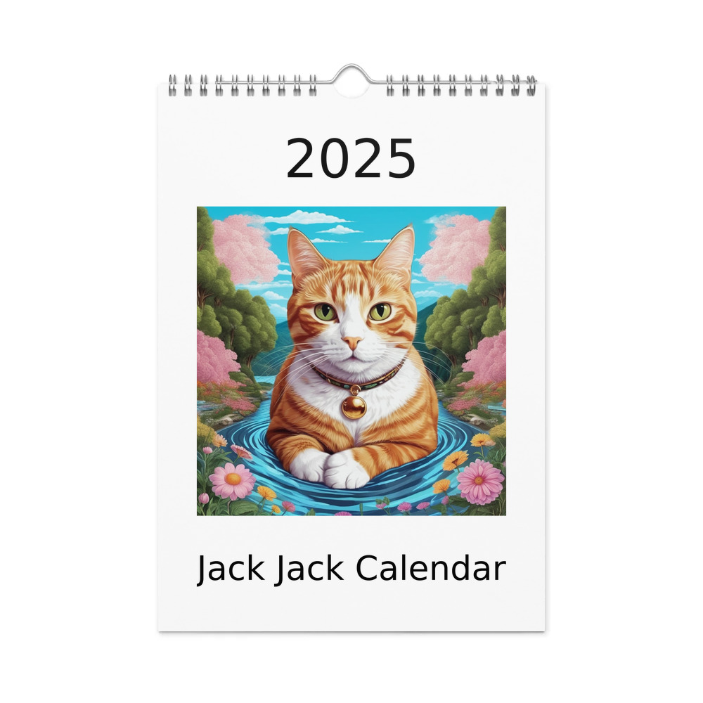 PugMug Custom Jack Jack Wall Calendar (2026)