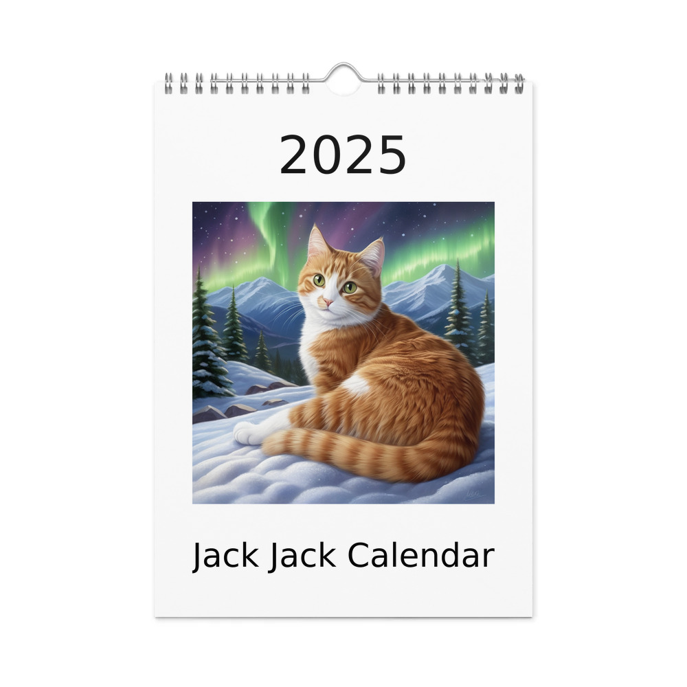 PugMug Custom Jack Jack Wall Calendar (2026)