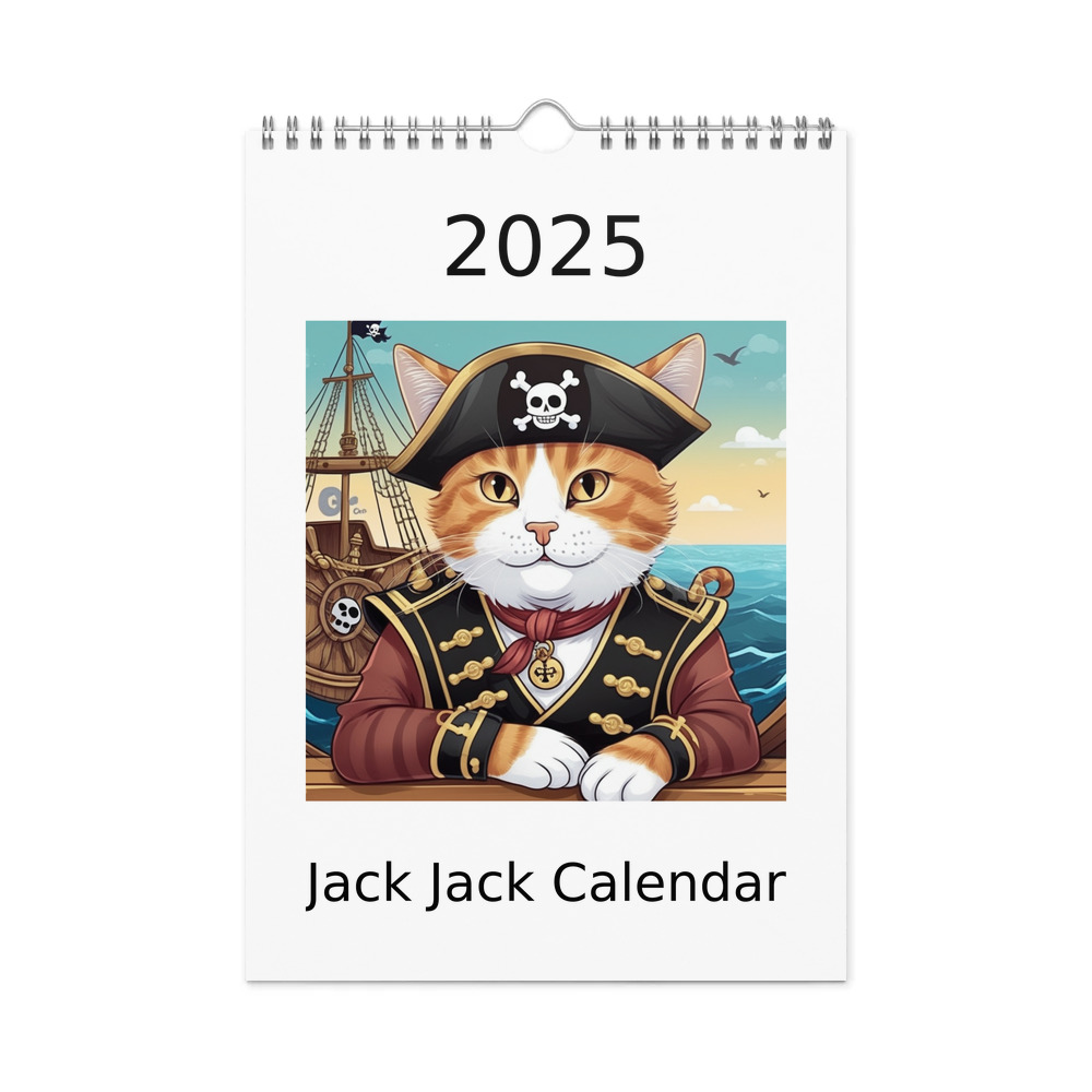 PugMug Custom Jack Jack Wall Calendar (2026)