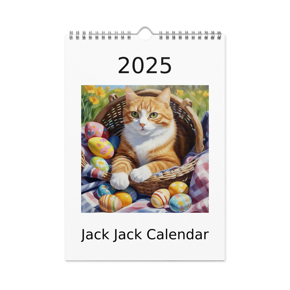 PugMug Custom Jack Jack Wall Calendar (2026)