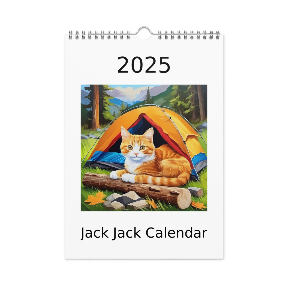 PugMug Custom Jack Jack Wall Calendar (2026)