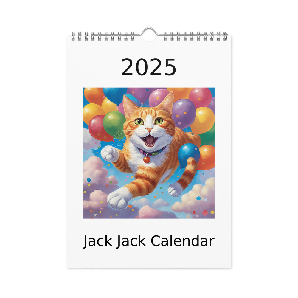PugMug Custom Jack Jack Wall Calendar (2026)