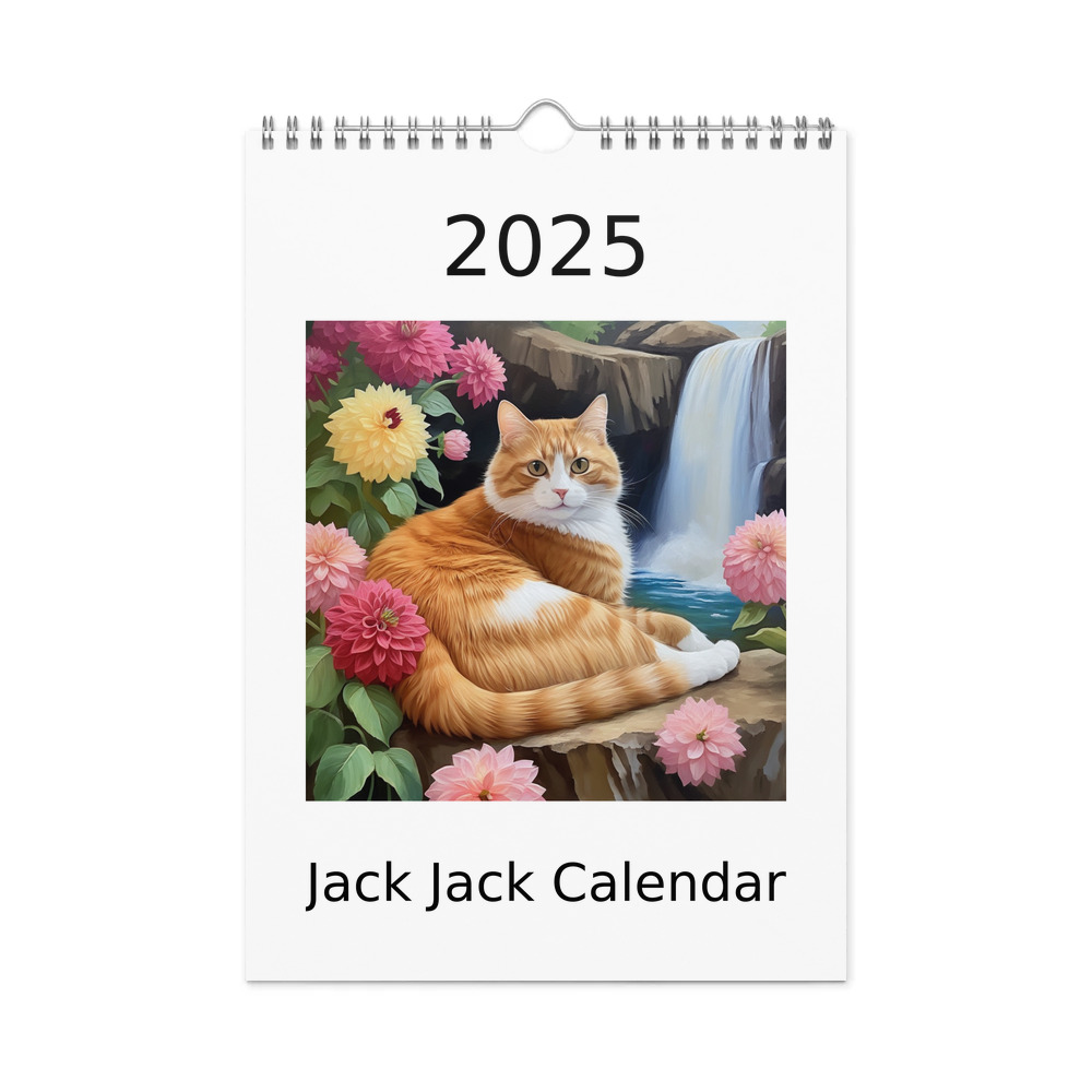 PugMug Custom Jack Jack Wall Calendar (2026)