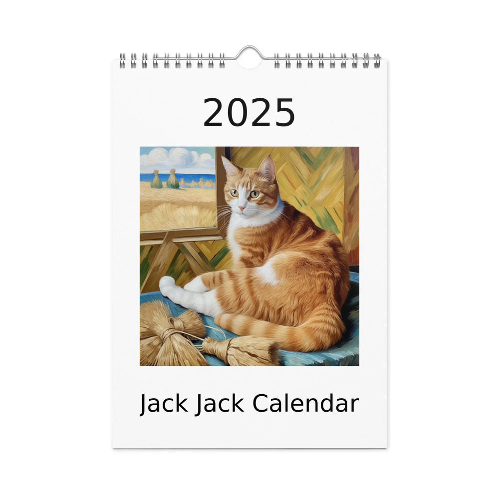 PugMug Custom Jack Jack Wall Calendar (2026)
