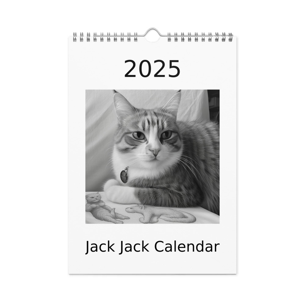 PugMug Custom Jack Jack Wall Calendar (2026)
