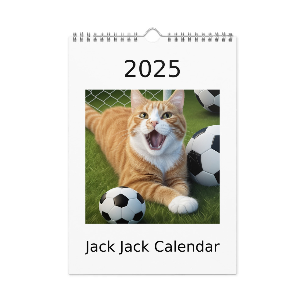 PugMug Custom Jack Jack Wall Calendar (2026)