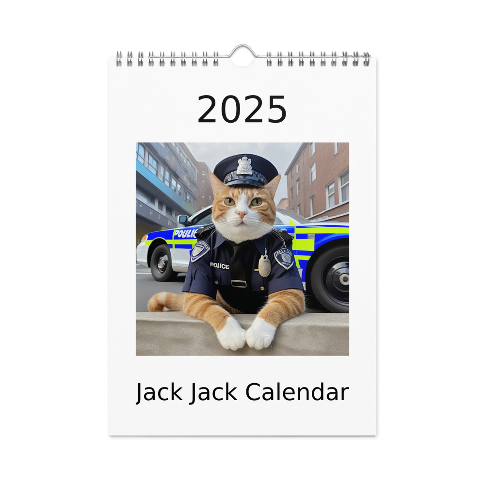 PugMug Custom Jack Jack Wall Calendar (2026)