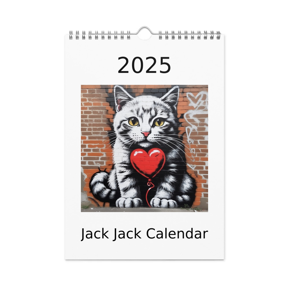 PugMug Custom Jack Jack Wall Calendar (2026)
