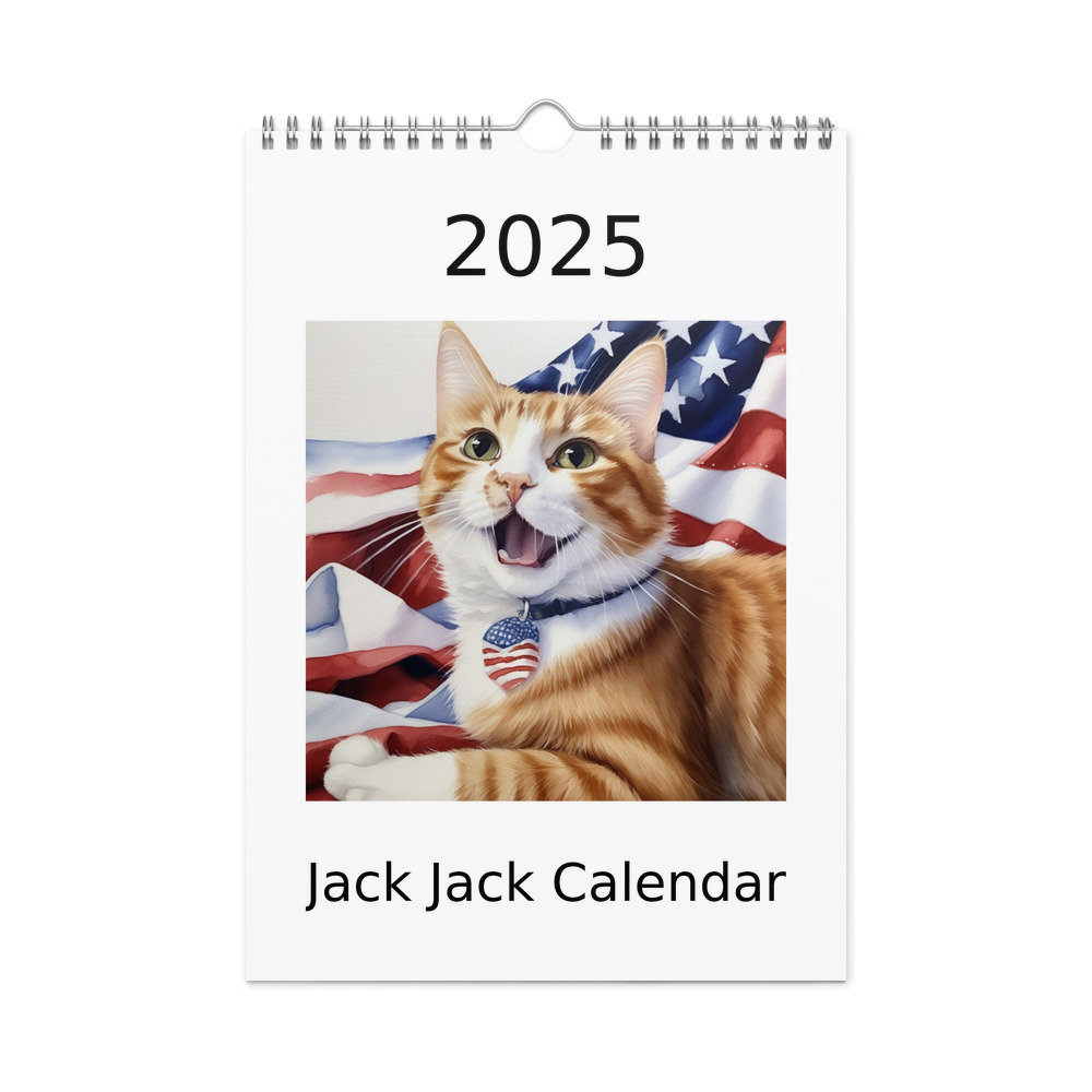 PugMug Custom Jack Jack Wall Calendar (2026)