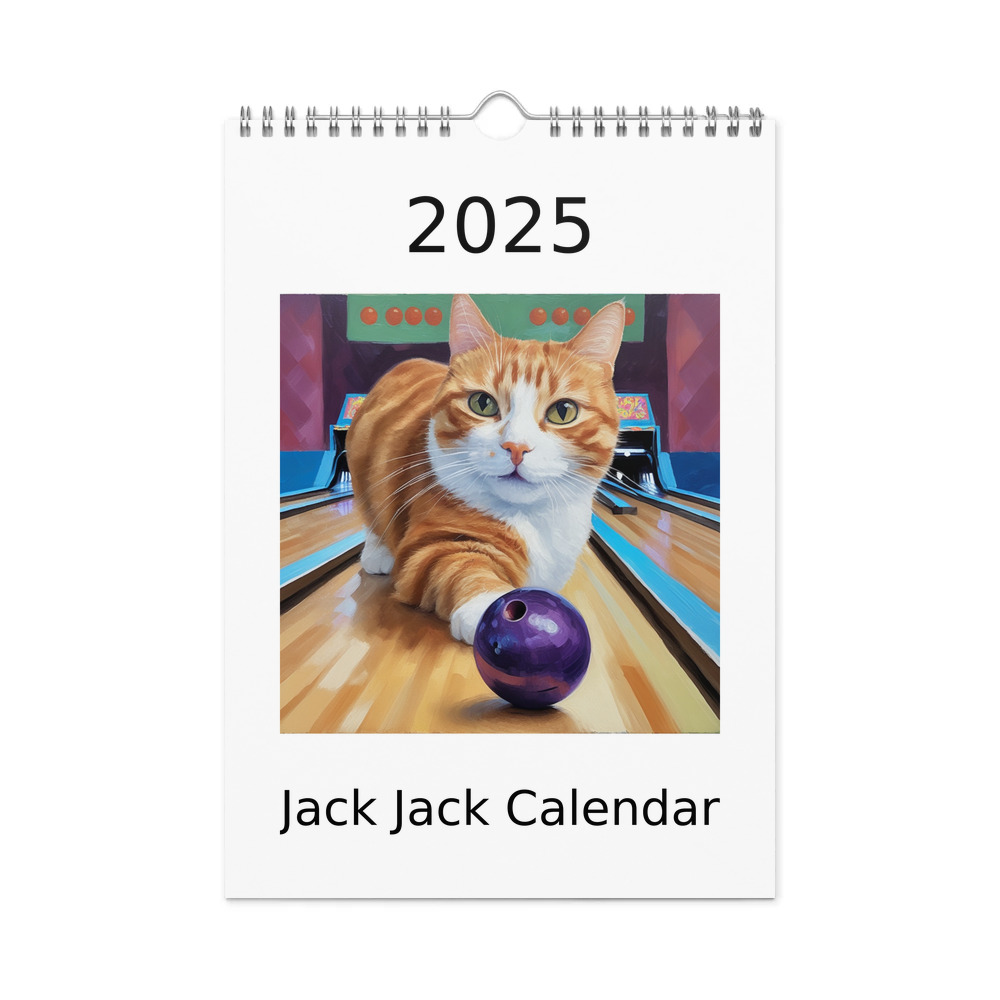 PugMug Custom Jack Jack Wall Calendar (2026)