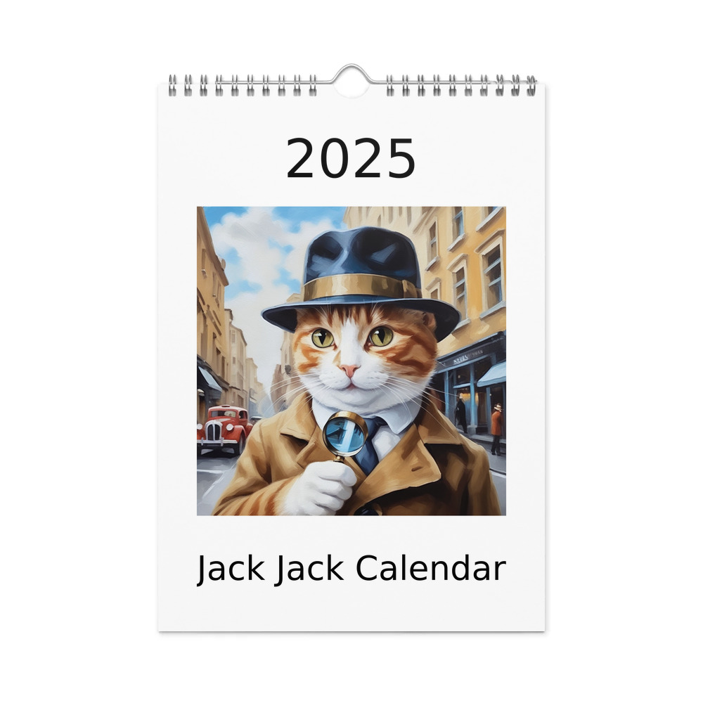 PugMug Custom Jack Jack Wall Calendar (2026)