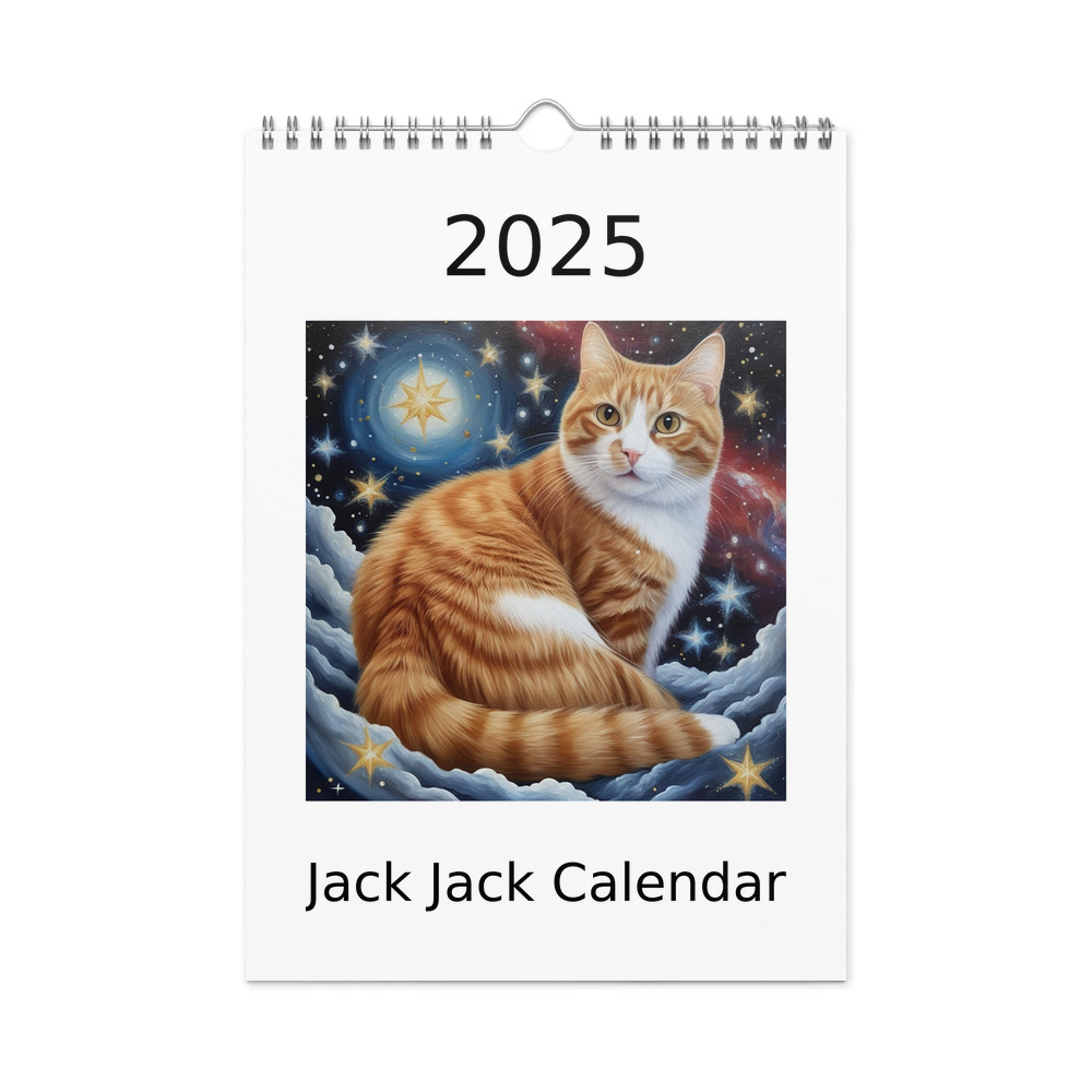 PugMug Custom Jack Jack Wall Calendar (2026)