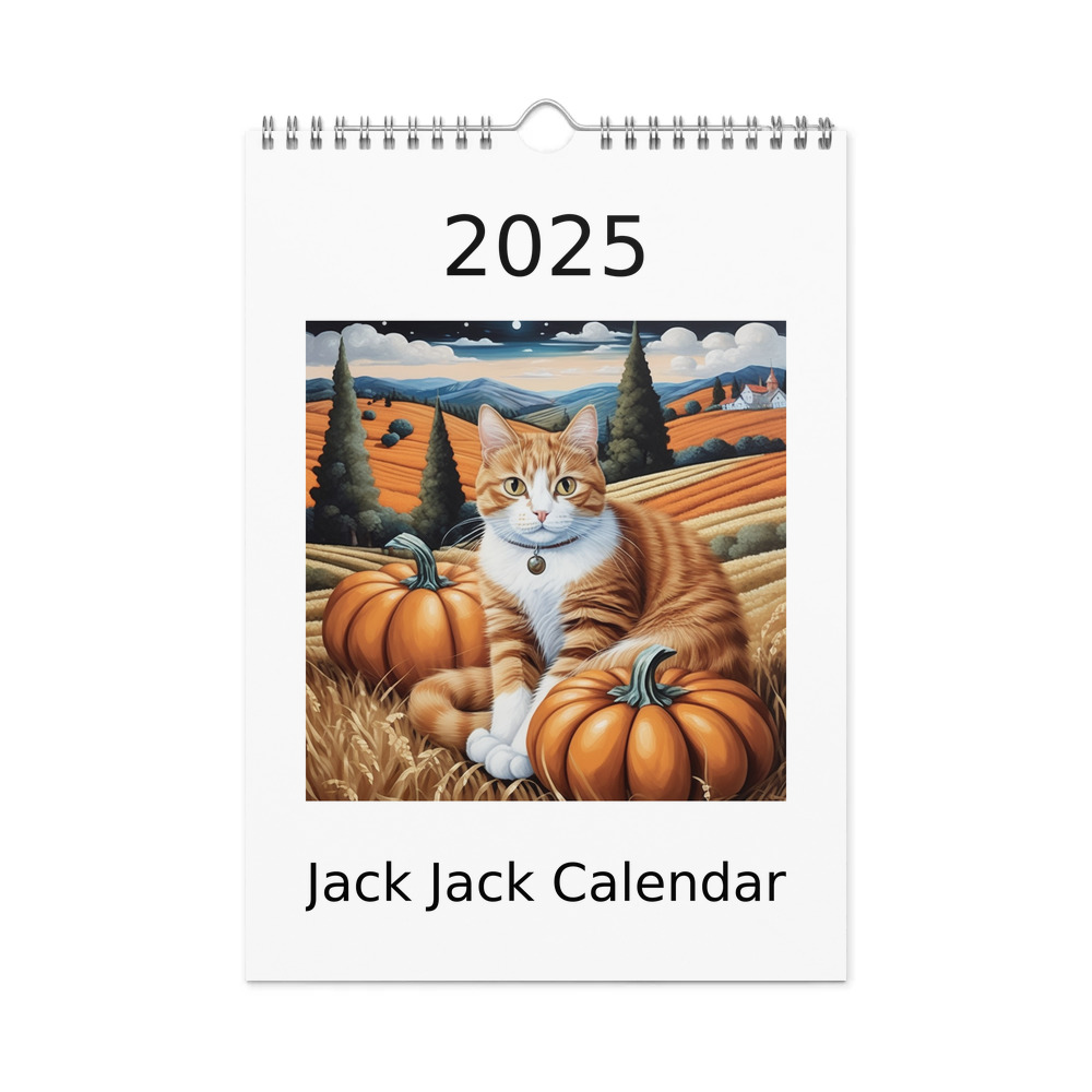 PugMug Custom Jack Jack Wall Calendar (2026)