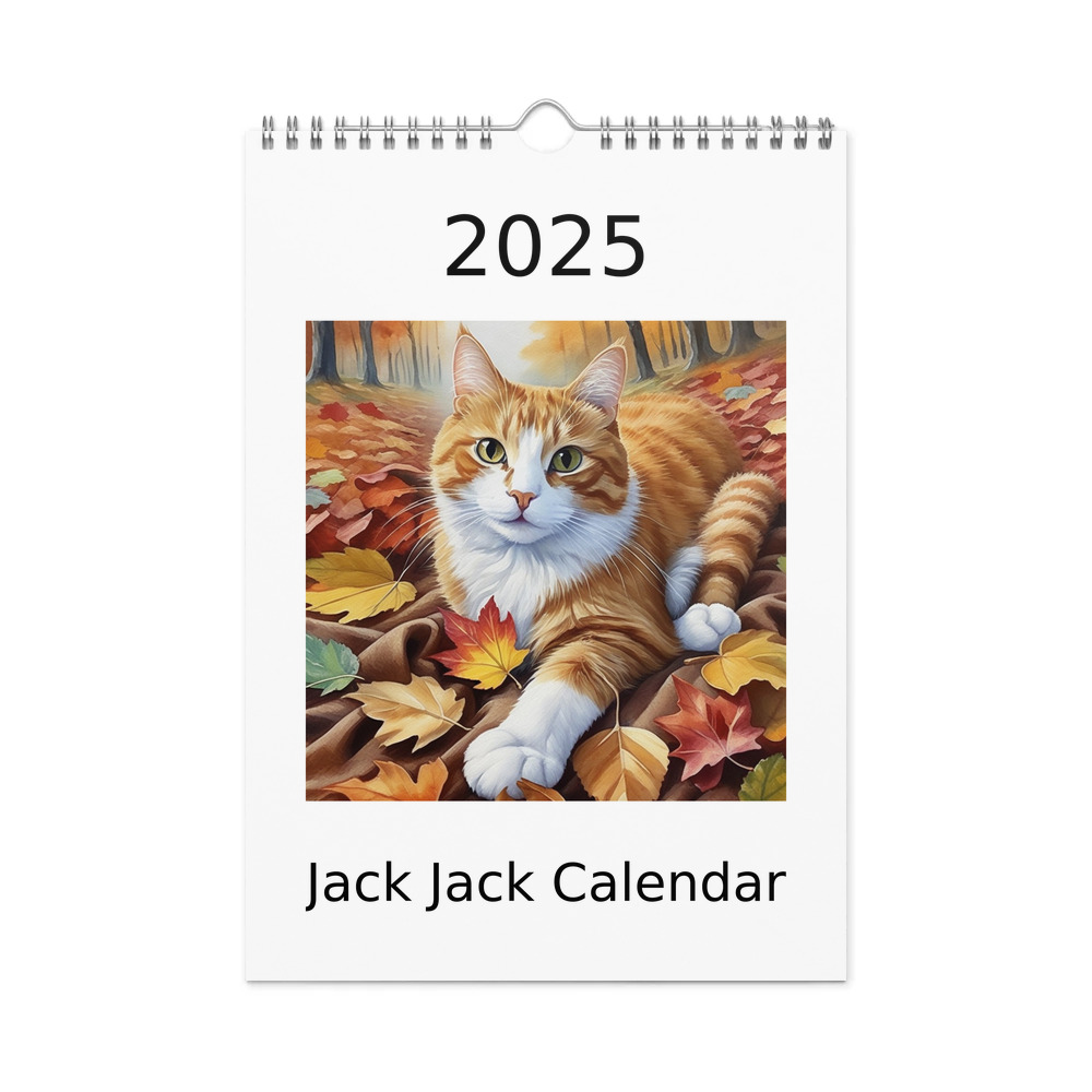 PugMug Custom Jack Jack Wall Calendar (2026)