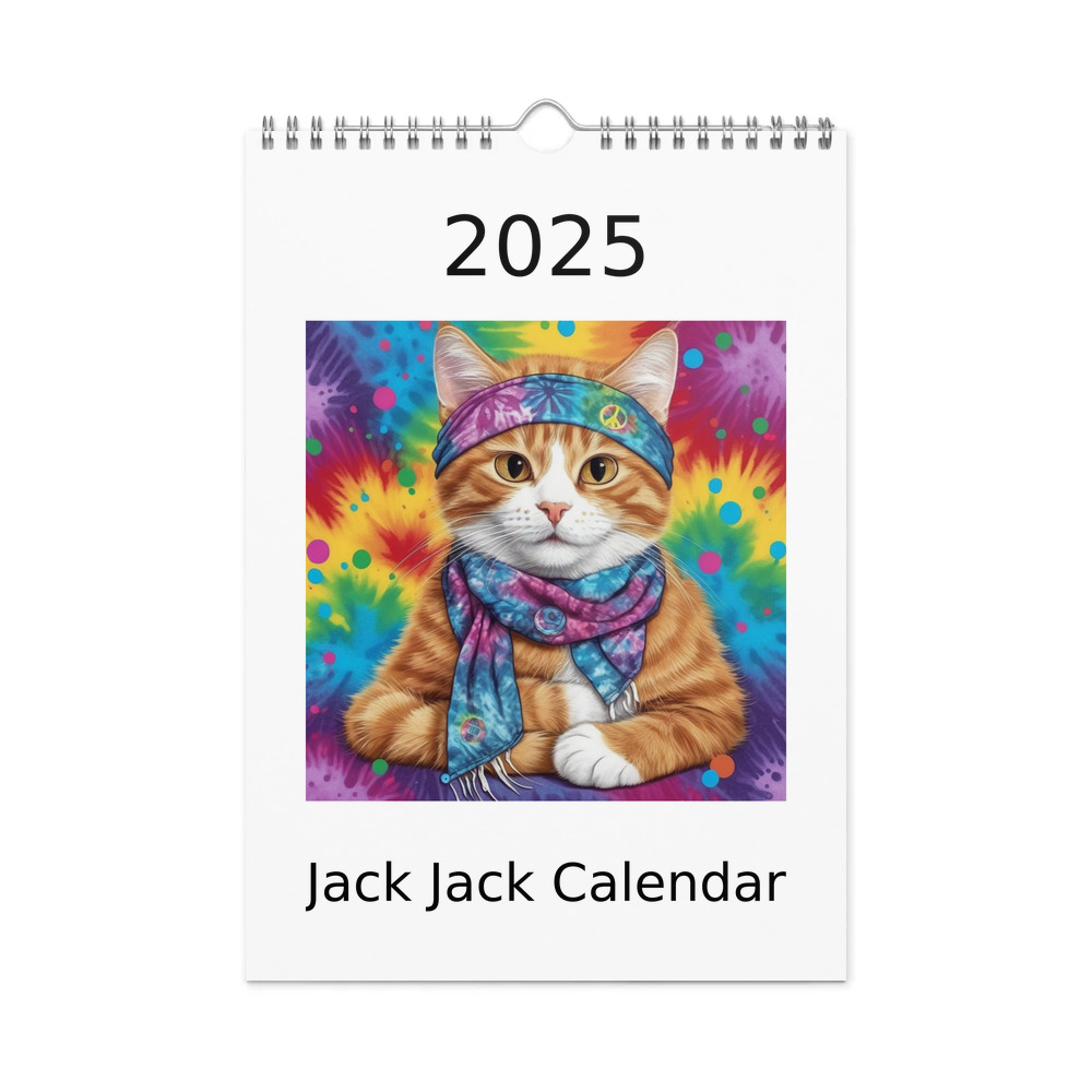 PugMug Custom Jack Jack Wall Calendar (2026)